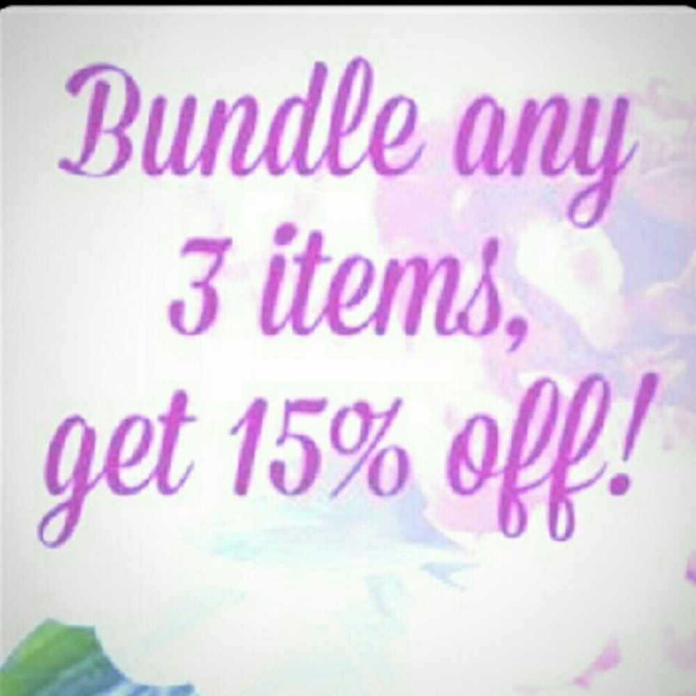 Any 3 of my items!